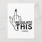 Abortus is gezondheidszorg, abortusrechten briefkaart (Voorkant)