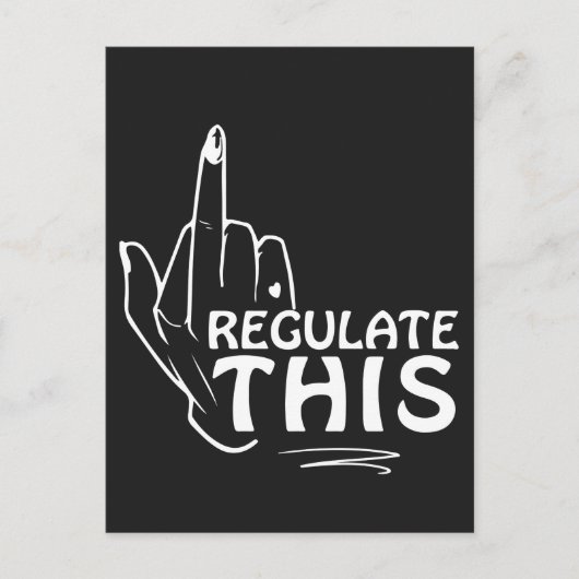 Abortus is gezondheidszorg, feministische kunst, a briefkaart (Voorkant)