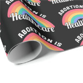 Abortus is gezondheidszorg i cadeaupapier (Rol Hoek)