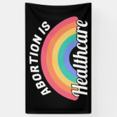 Abortus is gezondheidszorg i spandoek (Verticaal)
