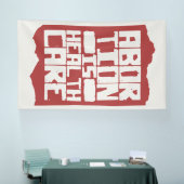 Abortus is gezondheidszorg ondersteuning reproduct spandoek (Beurs)