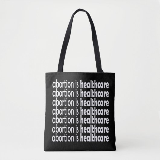 abortus is gezondheidszorg tote bag (Voorkant)