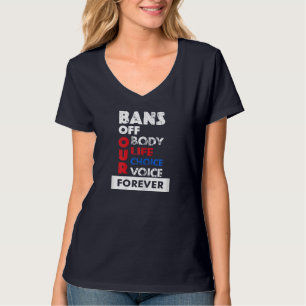 Abortus is gezondheidszorg - verbod van onze licha t-shirt