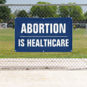 Abortus is Gezondheidszorg Vrouwenrechten Pro-Choi Spandoek (Insitu)