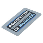 Abortus is moord magneet (Linkerzijde)