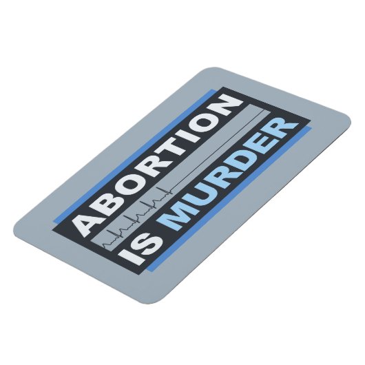 Abortus is moord magneet (Linkerzijde)