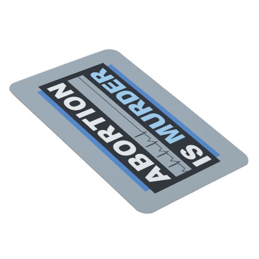 Abortus is moord magneet (Rechterzijde)