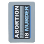 Abortus is moord magneet (Verticaal)