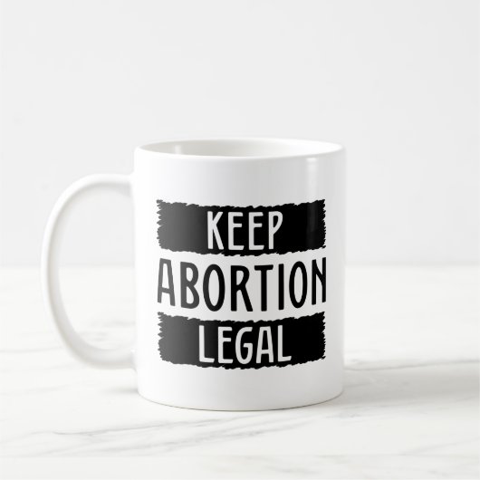 Abortus Legaal Laten Koffiemok (Links)