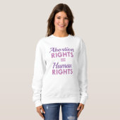 Abortus Rights Equal Human Rights Trui (Voorkant volledig)
