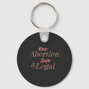 abortus veilig en legaal houden sleutelhanger