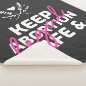 Abortus Veilig en Wettelijk Sherpa Deken (3/4)