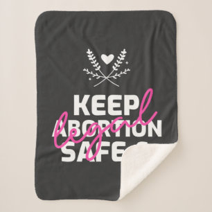 Abortus Veilig en Wettelijk Sherpa Deken
