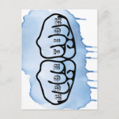 Abortusknokkel-tatoeages Briefkaart (Voorkant)