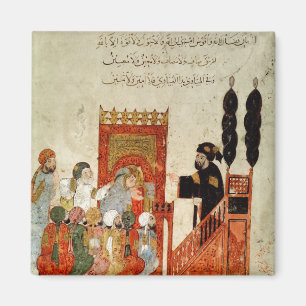 Abou Zayd preken in de moskee Magneet