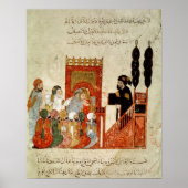 Abou Zayd preken in de moskee Poster (Voorkant)