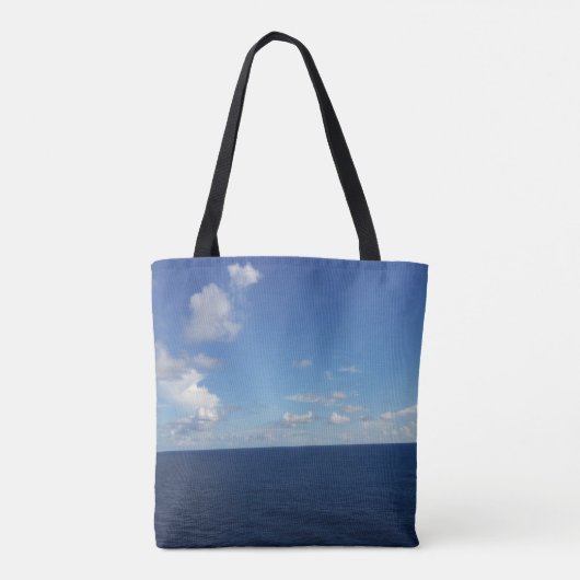 Abounding Faith Canvas tas - Ocean (Achterkant)