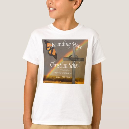 Abounding Hope Christelijk School T-Shirts (Voorkant)