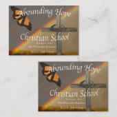 Abounding Hope Christelijk School Visitekaartjes (Voorkant / Achterkant)
