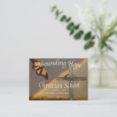 Abounding Hope Christelijk School Visitekaartjes (Staand voorkant)