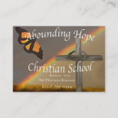 Abounding Hope Christelijk School Visitekaartjes (Achterkant)