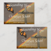 Abounding Hope Christelijk School Visitekaartjes (Voorkant / Achterkant)