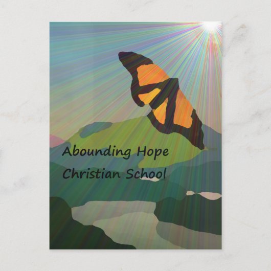 Abounding Hope Christelijke School Briefkaart (Voorkant)