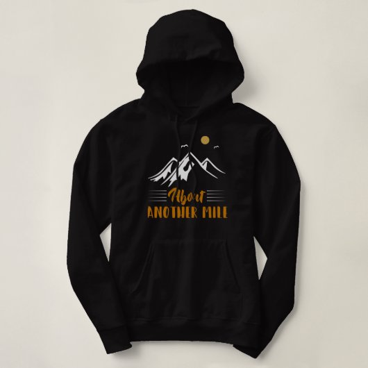 About another Mile Hoodie (Design voorkant)