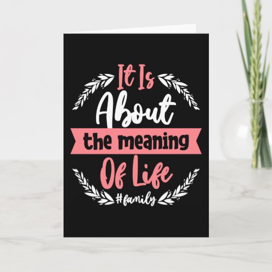 About of Life Kaart (Voorkant)