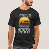 about Pontooning & Drinking Pontoon Boat Captain   T-shirt (Voorkant)