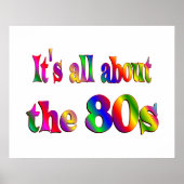 About the 80s poster (Voorkant)