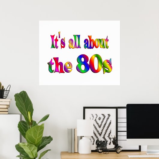 About the 80s poster (Thuiskantoor)