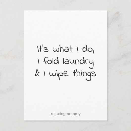 About the momlife, funny quote kaart (Voorkant)