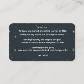 ABOUT US INFORMATIEKAARTJE (Voorkant)