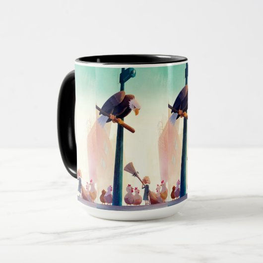 Above The Quiet Morning Mok (Voorkant links)