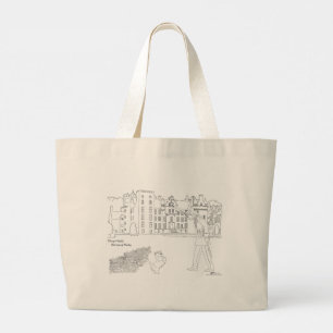 Aboyne Castle Archer en Scottie Dog Tote Tas