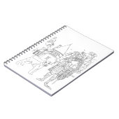 Aboyne Castle Scotland Notitieboek (Linkerzijde)