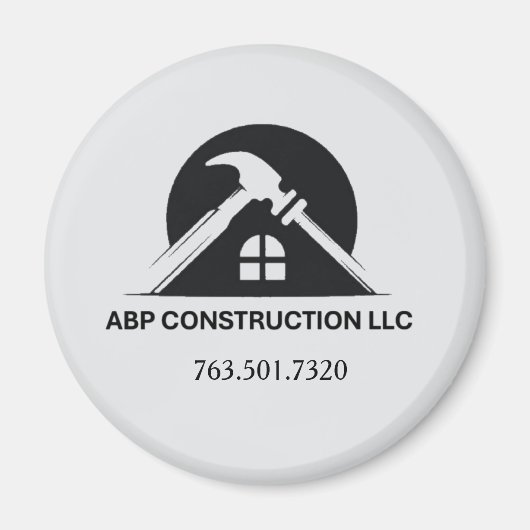 ABP Construction LLC-magneet Magneet (Voorkant)