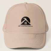 ABP Construction Logo Trucker Hat Trucker Pet (Voorkant)