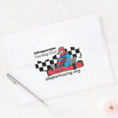 abqkartracing.org sticker (Envelop)