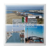 ABR007 PESCARA, Abruzzo, Italië, Tegeltje (Voorkant)