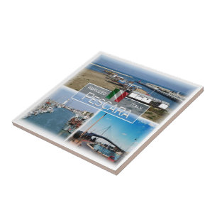 ABR008 PESCARA, Abruzzo, Italië, Tegeltje