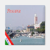 ABR011 PESCARA - Abruzzen - Italië - Fridge Magneet (Voorkant)