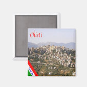 ABR013 CHIETI, Abruzzo, Italië, Koelkast Magneet (Voorkant / Achterkant)