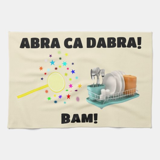 Abra Ca Dabra Bam Keukendoek Theedoek (Horizontaal)