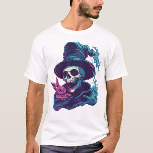 Abra-Cadabra Botten � Grappige Magische Schedel T-shirt