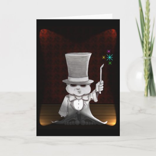 abra cadabra feestdagen kaart (Voorkant)