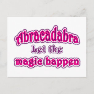 Abracadabra Briefkaart