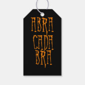 Abracadabra cadeaukaartje cadeaulabel (Achterkant)