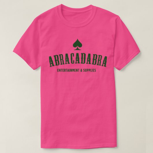 Abracadabra Entertainment Supplies T-shirt (Design voorkant)